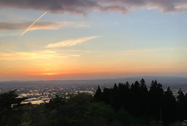 砺波平野の散居村（散居村展望台）の写真・動画_image_601742
