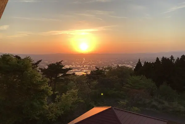 砺波平野の散居村（散居村展望台）の写真・動画_image_601744
