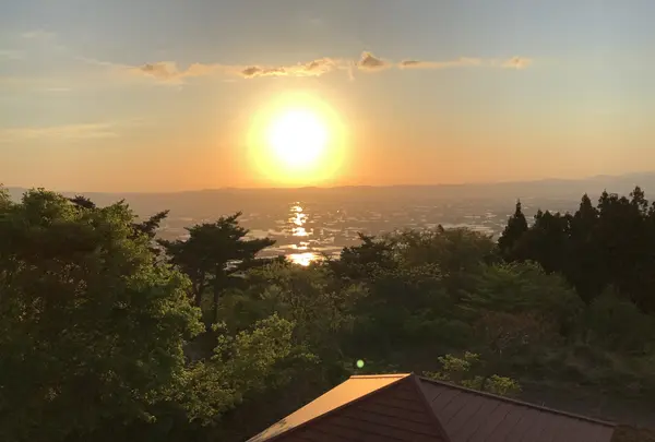 砺波平野の散居村（散居村展望台）の写真・動画_image_601746