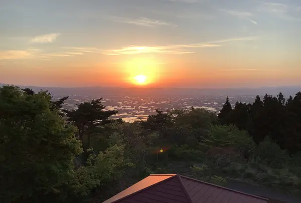 砺波平野の散居村（散居村展望台）の写真・動画_image_601748