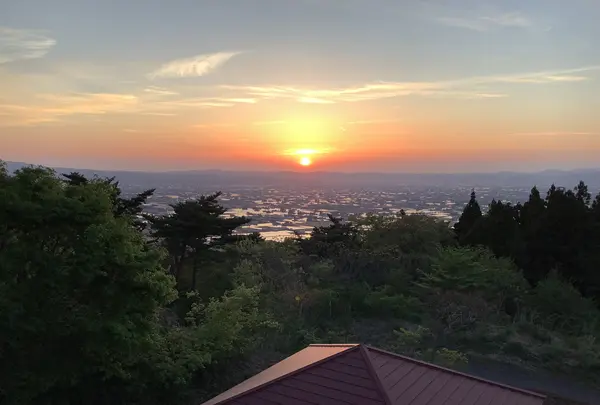 砺波平野の散居村（散居村展望台）の写真・動画_image_601752