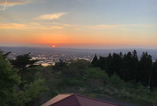 砺波平野の散居村（散居村展望台）の写真・動画_image_601756