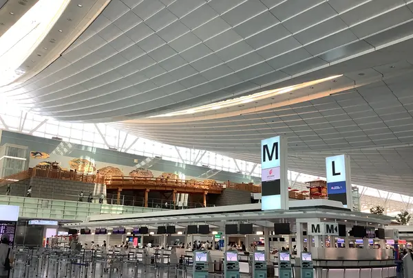 羽田空港国際ターミル 展望デッキの写真・動画_image_623602