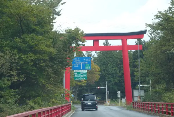 蔵王大権現 大鳥居の写真・動画_image_646681