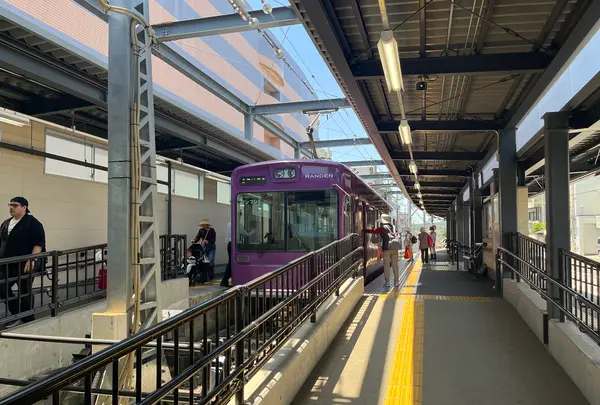 嵐電嵐山駅の写真・動画_image_690285