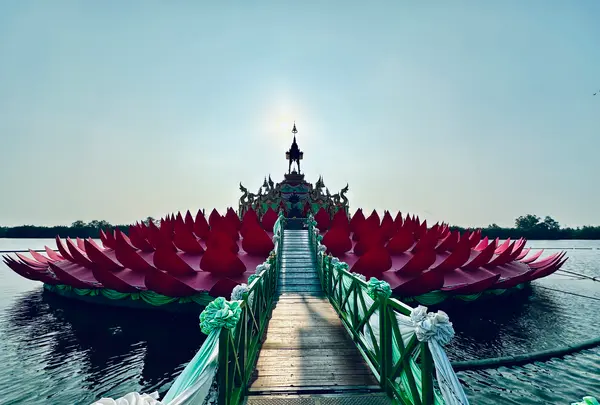 Wat Saman Rattanaram（ワット･サマーン･ラッタナーラーム ／ピンクガネーシャ） の写真・動画_image_692486