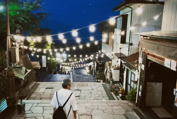 伊香保温泉の石段街の写真・動画_image_695161