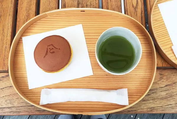 和菓子と煎茶