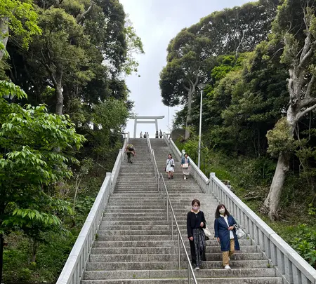 大洗磯前神社 神磯の鳥居の写真・動画_image_832956