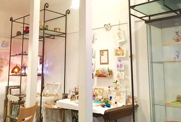 カフェの内観