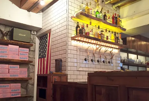 アメリカンで可愛い店内