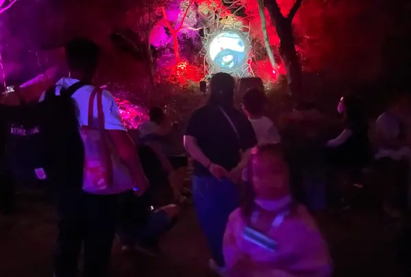 ニジゲンノモリ × 『鬼滅の刃』 「ナイトウォーク那田蜘蛛山」の写真・動画_image_1231757