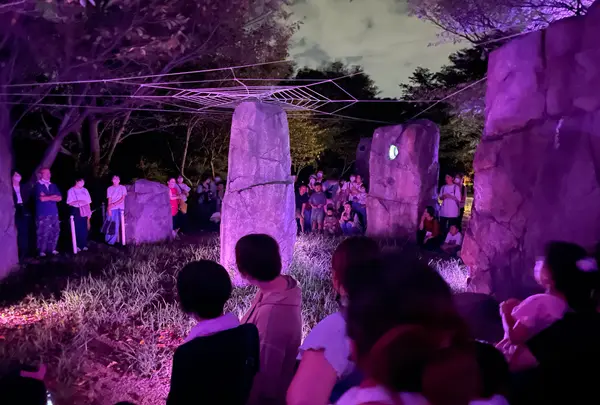 ニジゲンノモリ × 『鬼滅の刃』 「ナイトウォーク那田蜘蛛山」の写真・動画_image_1231758