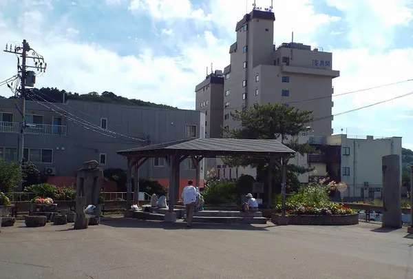 浅虫温泉駅前足湯の写真・動画_image_131043