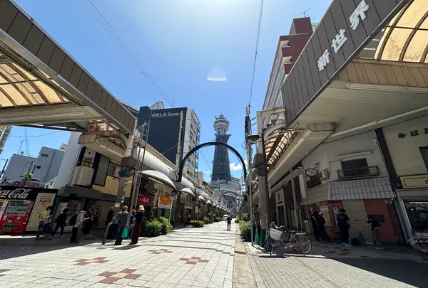 通天閣本通商店街の写真・動画_image_1368486