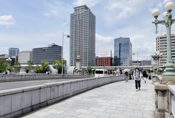 難波橋（ライオン橋）の写真・動画_image_1369042