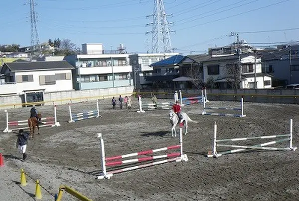 慶應義塾 日吉キャンパス体育会馬術部馬場