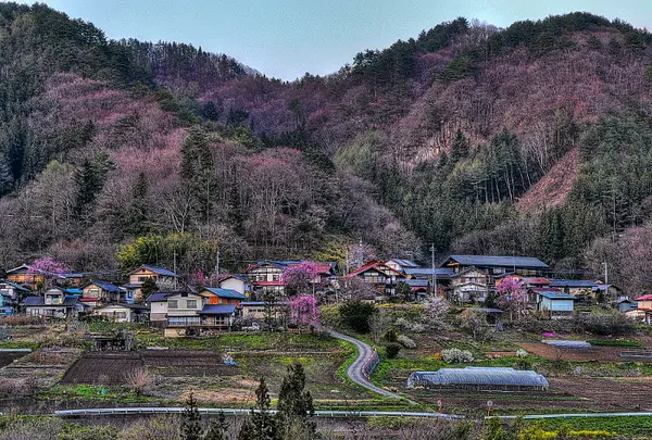 中之条町六合赤岩（山村・養蚕集落　群馬）