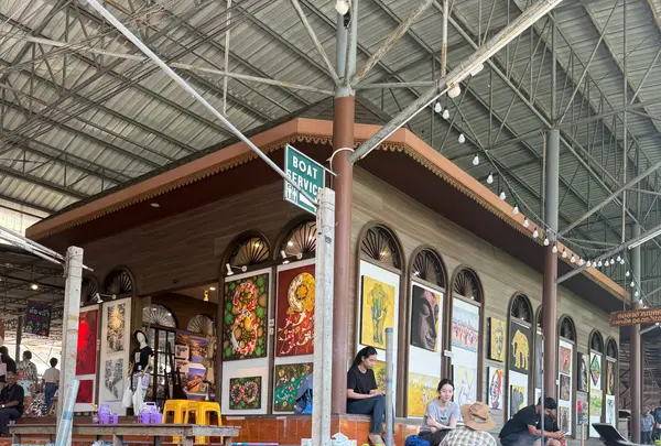 ダムヌンサドワック水上マーケットの写真・動画_image_1917993