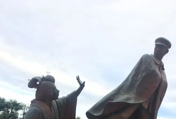 貫一お宮の像（お宮の松）の写真・動画_image_314211