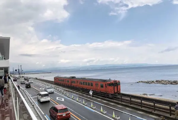 国定公園 雨晴海岸の写真・動画_image_321118