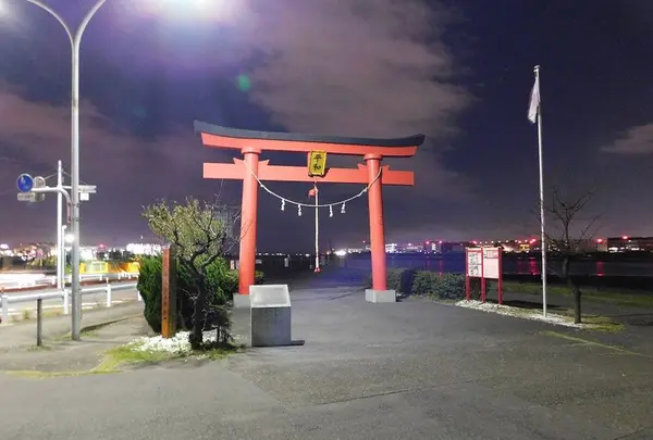 旧穴守稲荷神社 大鳥居