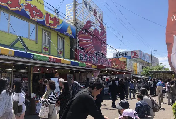 寺泊魚の市場通り(魚のアメ横)の写真・動画_image_564232