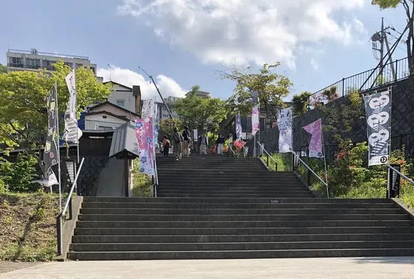 伊香保温泉の石段街の写真・動画_image_586714