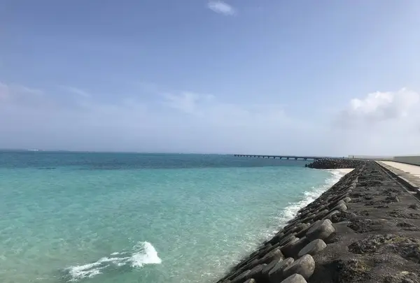 下地島空港RW17エンド横のビーチの写真・動画_image_607077