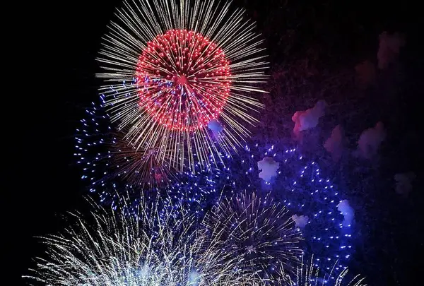 やつしろ花火打ち上げ場所の写真・動画_image_669498
