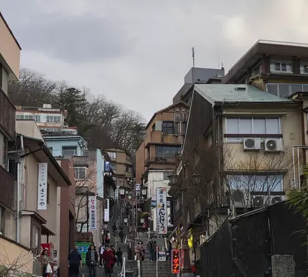 伊香保温泉の石段街の写真・動画_image_960016