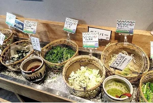新鮮な野菜たち