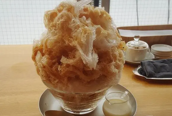 アールグレイミルクのカキ氷