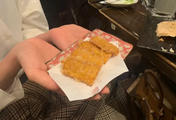 とうもろこし天200円