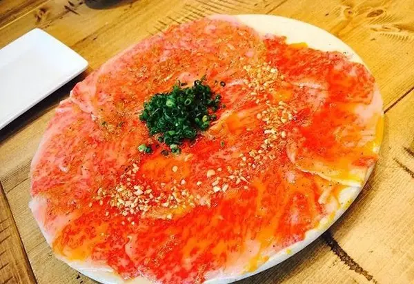 ユッケが美味しすぎる〜😋💞💞