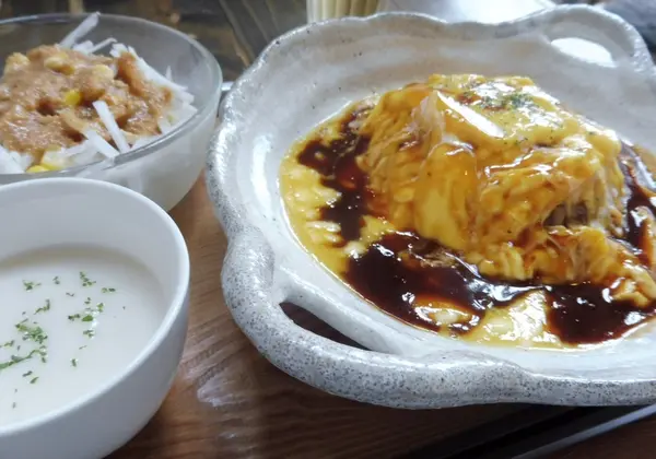 とろとろ卵のオムライス