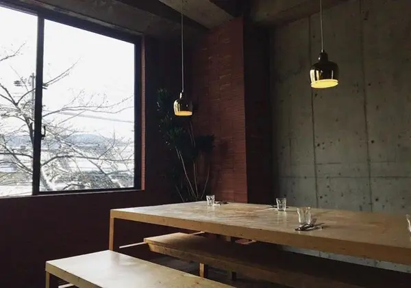洗練された店内