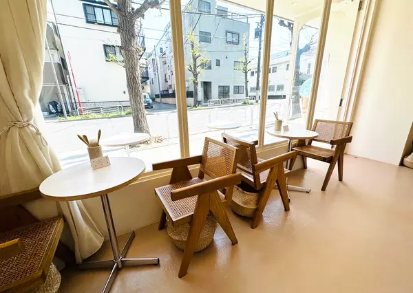 あたたかみのある店内🍂