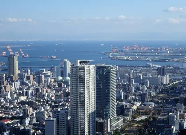 神戸の街が一望のもとに