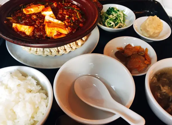 麻婆豆腐ランチ