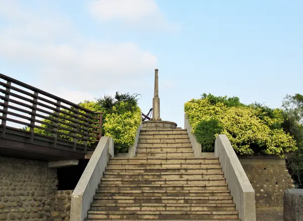虎頭山公園　日露戰役望樓紀念碑