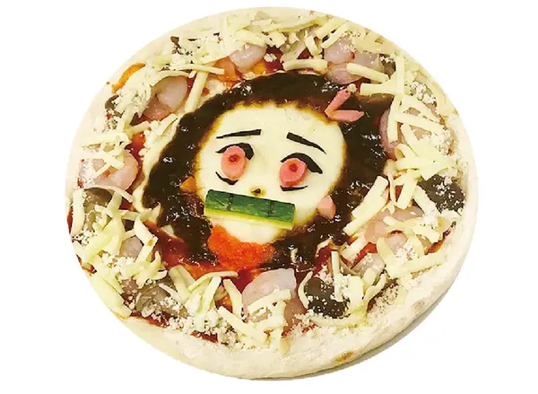 あのキャラクターのピザも…⁉