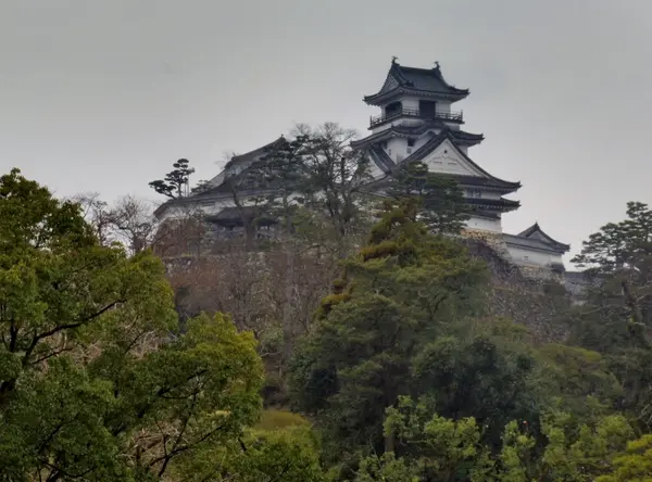 お城を眺めてティータイム…！