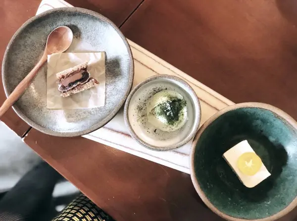 スイーツも繊細で