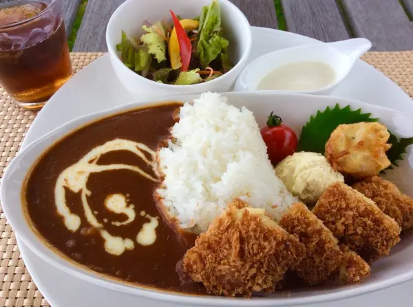 豆乳ダムカレー850円