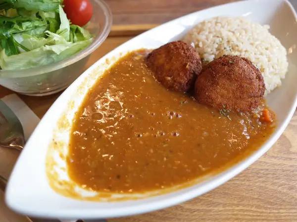 豆腐ハンバーグカレー