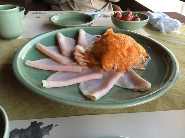 前菜のハム