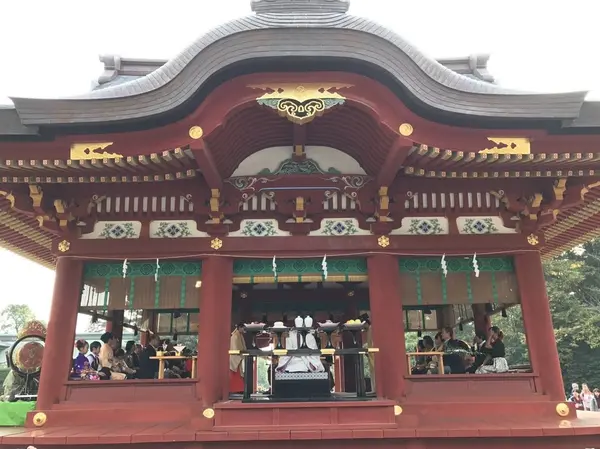 静御前が舞ったという場所