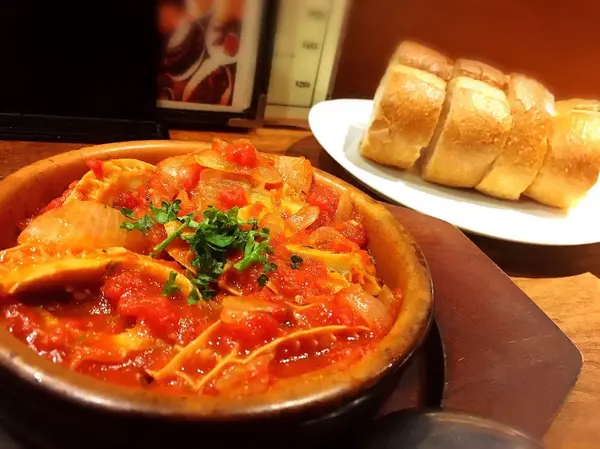 トリッパのトマト煮込み