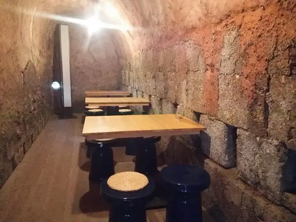 登り窯がカフェに！
